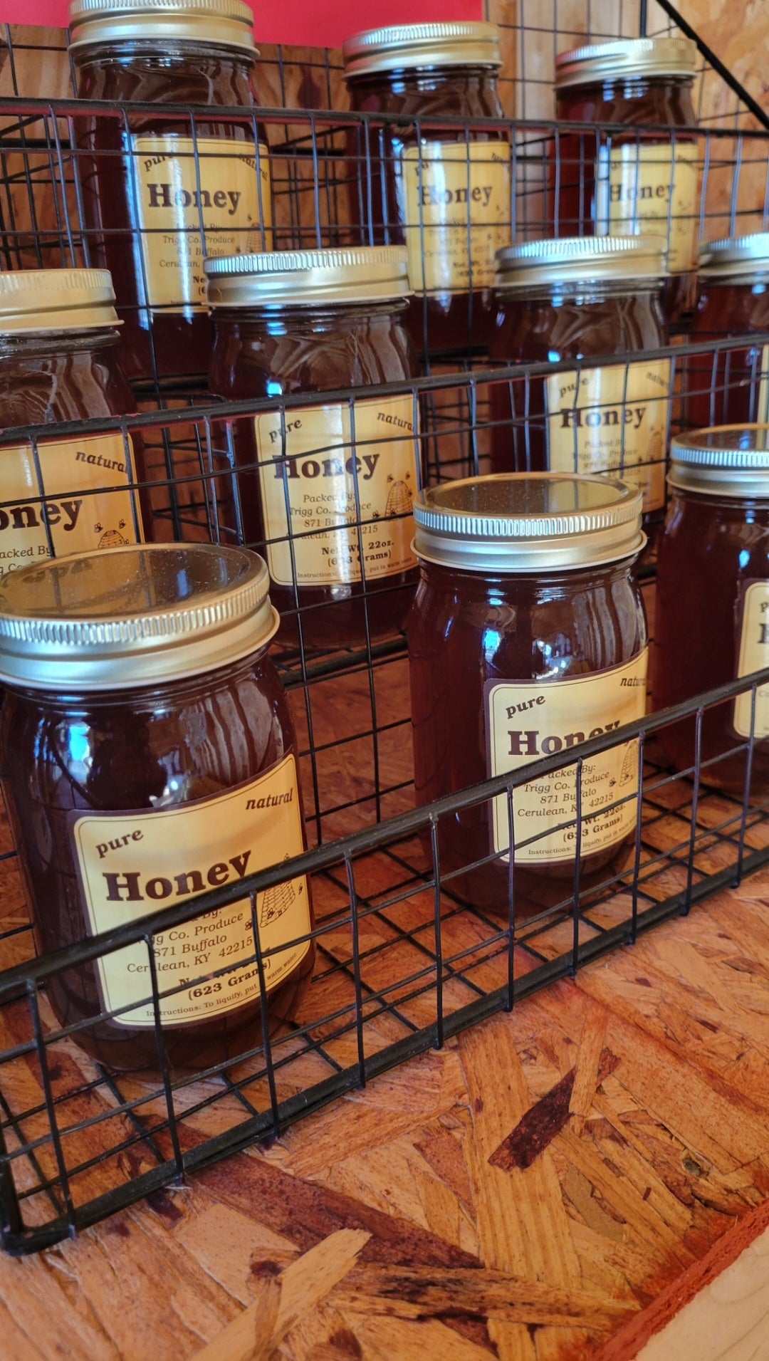 Pure Natural Honey 22 oz., 1 Box, 12 ct.