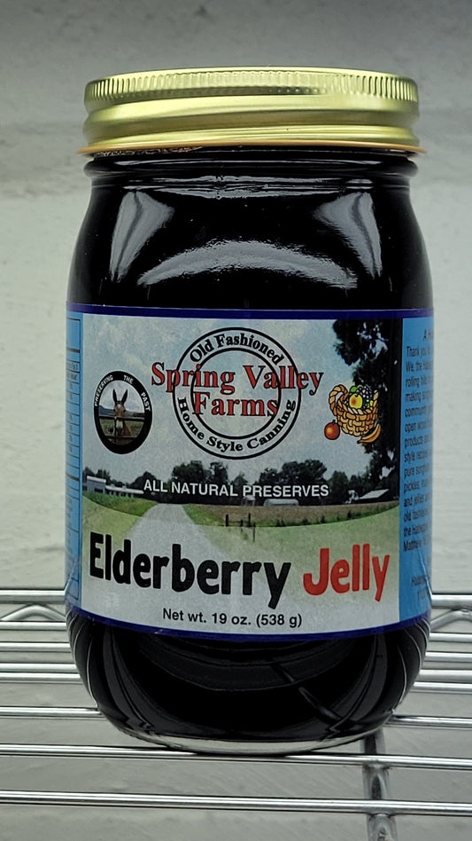 Elderberry Jelly, 19 oz.