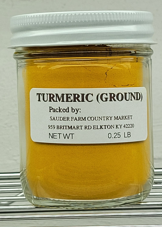 Turmeric, Ground, 0.25 lb.