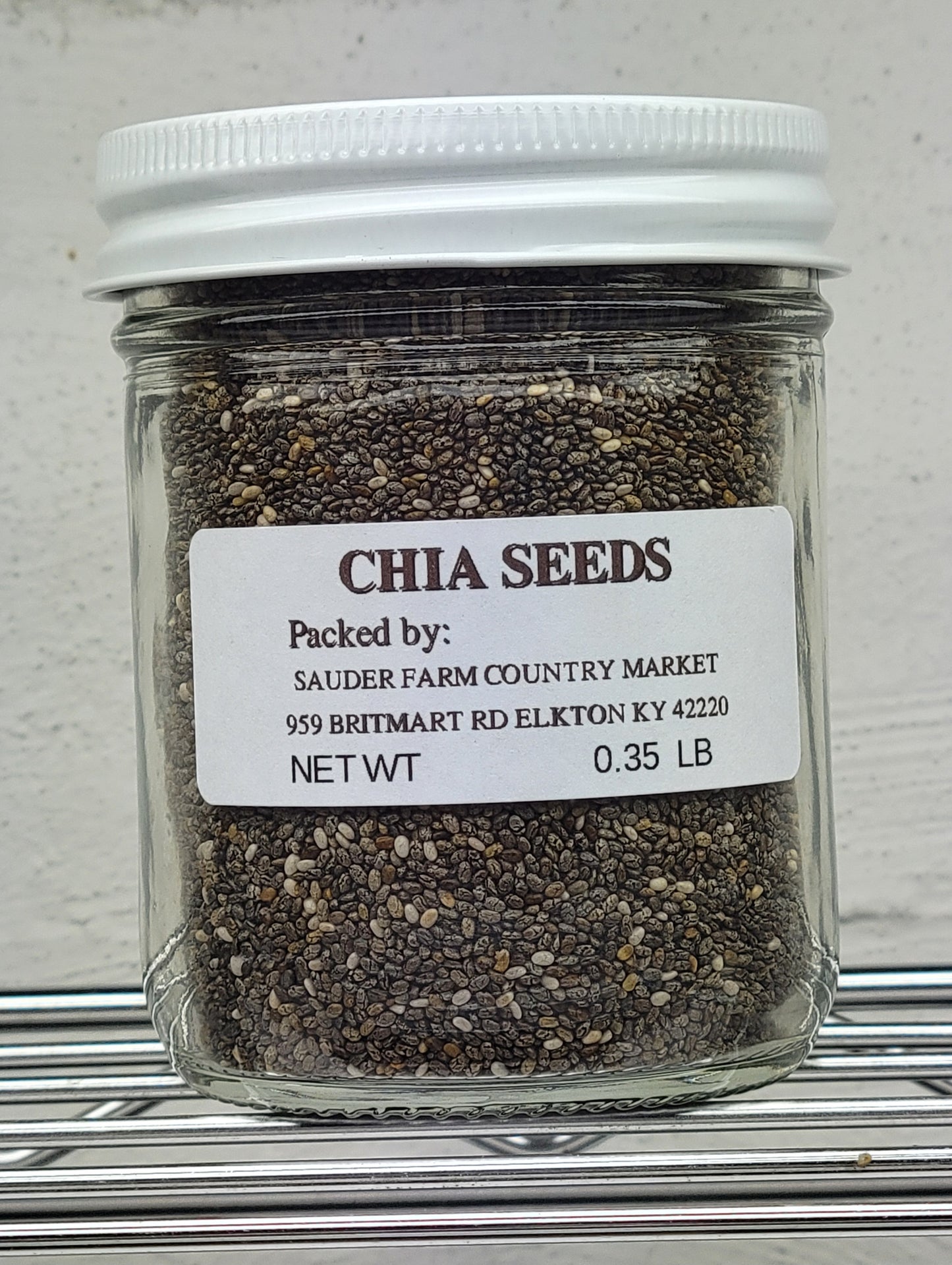 Chia Seeds, 0.35 lb.